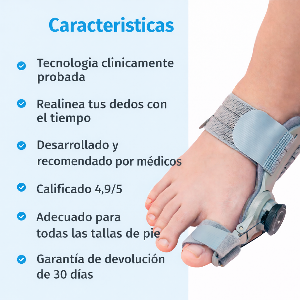 FlexStep™ La solución para los juanetes