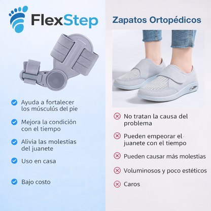 FlexStep™ La solución para los juanetes